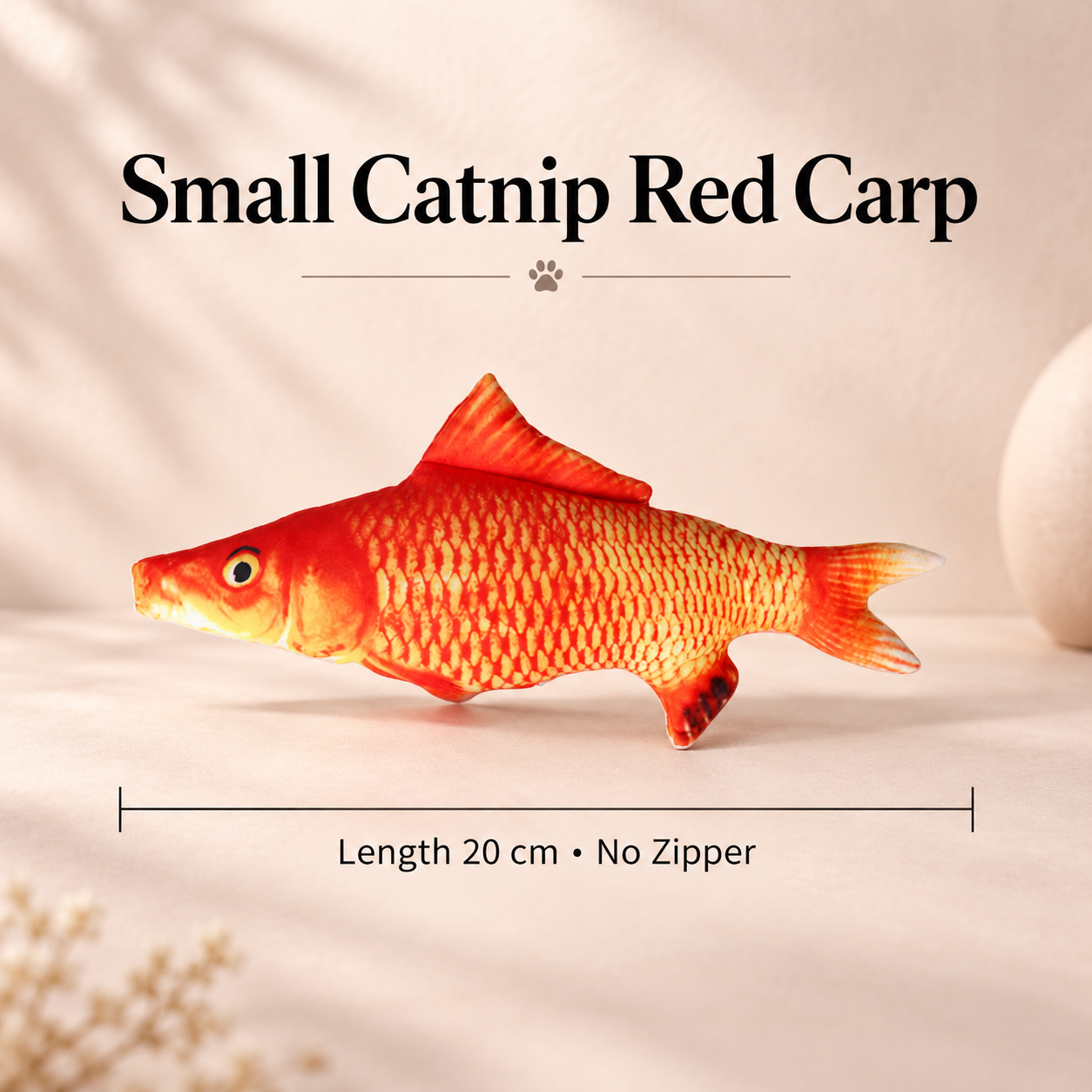 Plush Simulation Fish Catnip Toy | Chewable Fabric Cat Kicker Pillow for Self-Entertainment 9e97e435af034855ab30b4bf012d1617