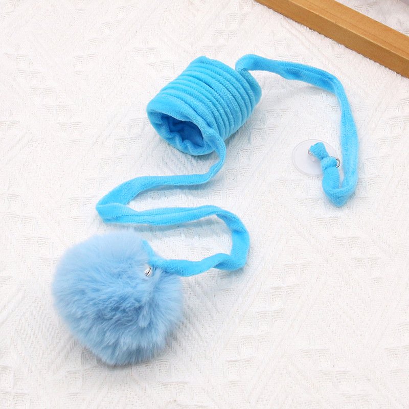 Suction Cup Spring Rabbit Fur Ball Cat Toy | Interactive Hands-Free Bouncing Teaser for Bulk Export O1CN01GWrU551BvhzSqL3KH 2208389260008 0 Cib