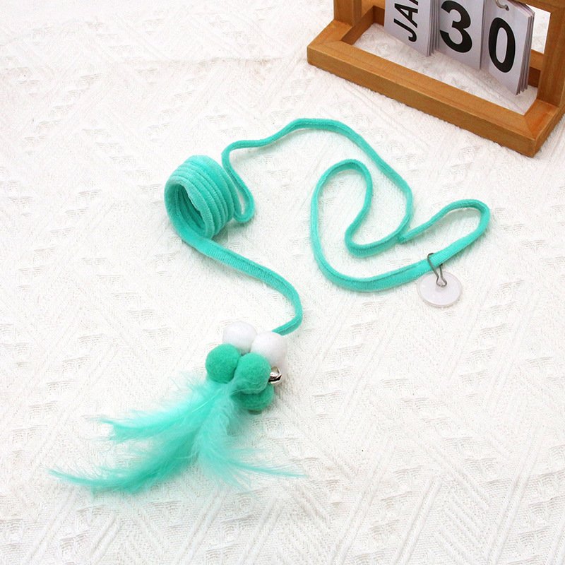 Suction Cup Spring Rabbit Fur Ball Cat Toy | Interactive Hands-Free Bouncing Teaser for Bulk Export O1CN01HUaF3B1Bvi0hB170C 2208389260008 0 Cib