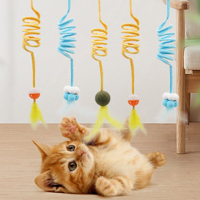 Suction Cup Spring Rabbit Fur Ball Cat Toy | Interactive Hands-Free Bouncing Teaser for Bulk Export O1CN01hPYalw1BvhzcpMDDD 2208389260008 0 Cib