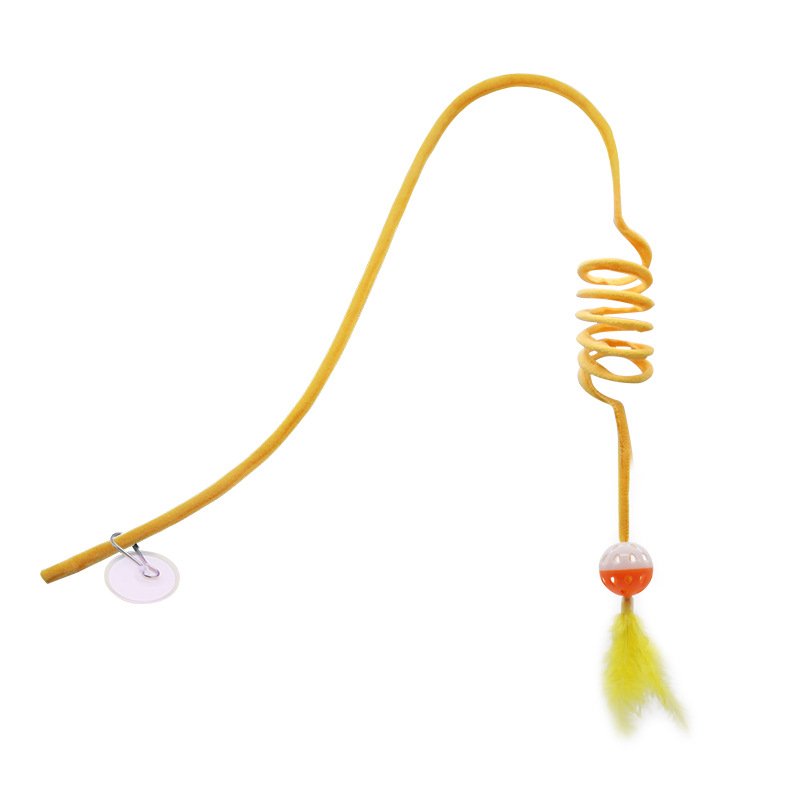 Suction Cup Spring Rabbit Fur Ball Cat Toy | Interactive Hands-Free Bouncing Teaser for Bulk Export O1CN01jwnf9C1BvhzTZdpAS 2208389260008 0 Cib