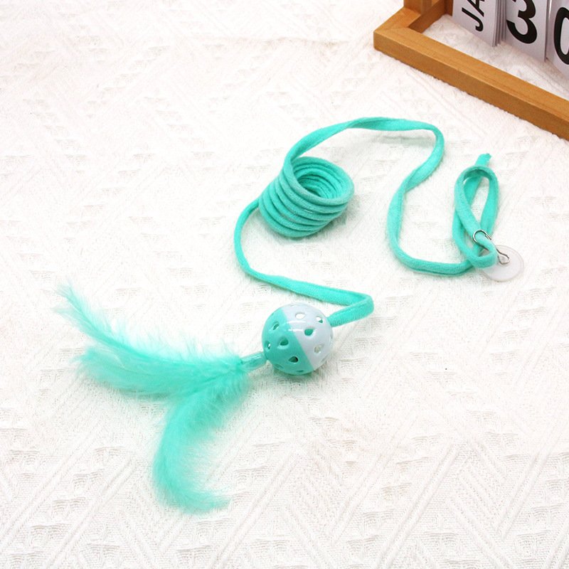 Suction Cup Spring Rabbit Fur Ball Cat Toy | Interactive Hands-Free Bouncing Teaser for Bulk Export O1CN01sNJ3Kf1BvhzYhGugb 2208389260008 0 Cib