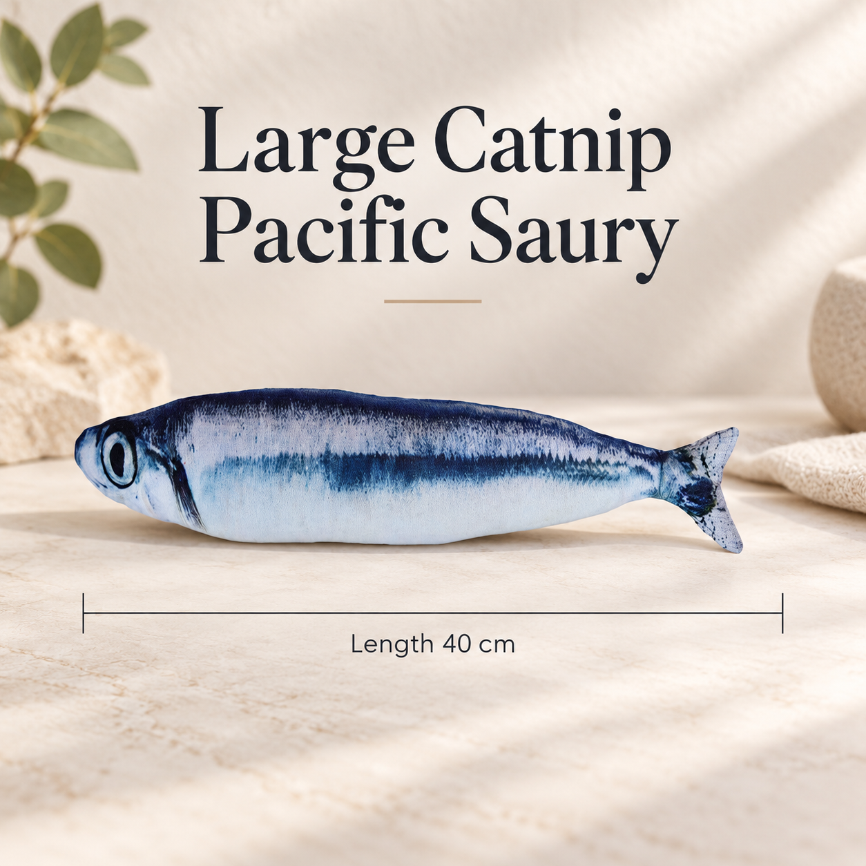 Plush Simulation Fish Catnip Toy | Chewable Fabric Cat Kicker Pillow for Self-Entertainment A7873b9b04ab417fbe1cb4bf012d07b3